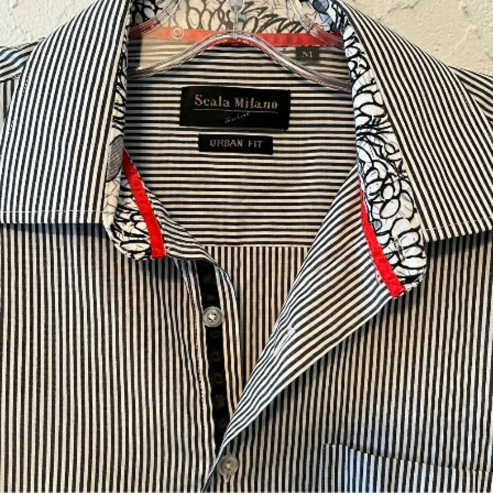 Scala Milano Long Sleeve Shirt Size M